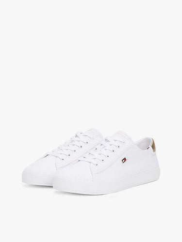 CHAUSSURES FEMME VULC CANVAS LACE UP BLANC BLANC