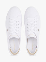 CHAUSSURES FEMME VULC CANVAS LACE UP BLANC BLANC