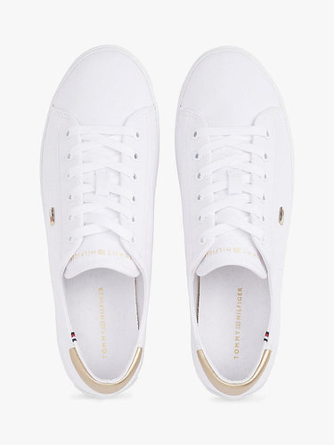 CHAUSSURES FEMME VULC CANVAS LACE UP BLANC BLANC