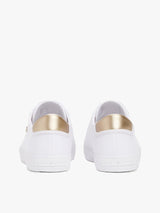 CHAUSSURES FEMME VULC CANVAS LACE UP BLANC BLANC