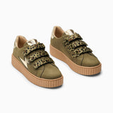 CHAUSSURES FEMME ABY KAKI KAKI