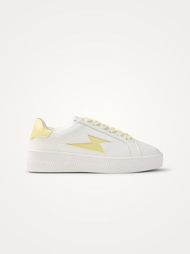 CHAUSSURES FEMME JANE EMNLEM BLANC / JAUNE BLANC / JAUNE