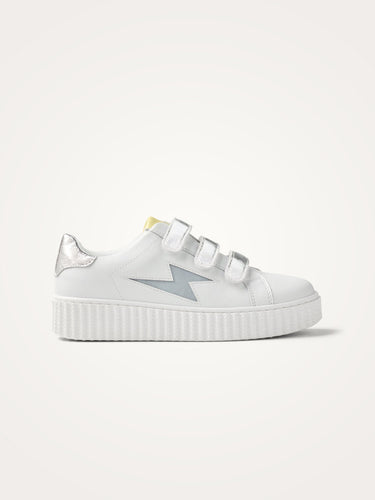 CHAUSSURES FEMME MAGGIE ORIGINALS BLANC / ARGENT BLANC / ARGENT