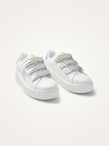 CHAUSSURES FEMME MAGGIE ORIGINALS BLANC / ARGENT BLANC / ARGENT
