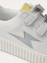 CHAUSSURES FEMME MAGGIE ORIGINALS BLANC / ARGENT BLANC / ARGENT