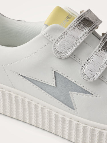 CHAUSSURES FEMME MAGGIE ORIGINALS BLANC / ARGENT BLANC / ARGENT