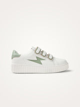 CHAUSSURES FEMME MAGGIE ORIGINALS BLANC / KAKI BLANC / KAKI