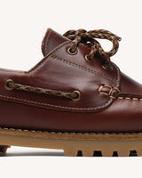 CHAUSSURES HOMME LARCH LEATHER MARRON MARRON