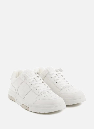 CHAUSSURES HOMME LEATHER CUPSOLE ECRU ECRU