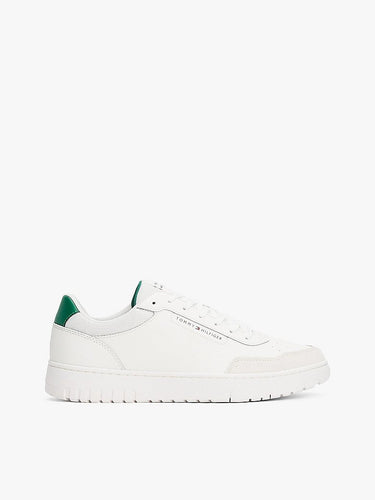 CHAUSSURES HOMME TH BASKET CORE LTH ECRU ECRU