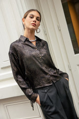 CHEMISE FEMME CHARMENE LEODIAMS MARRON MARRON
