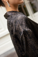 CHEMISE FEMME CHARMENE LEODIAMS MARRON MARRON