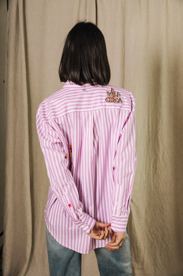 CHEMISE FEMME CHELLA SUMMER PATCHE ROSE ROSE