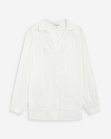 CHEMISE FEMME VIBES IVOIRE IVOIRE