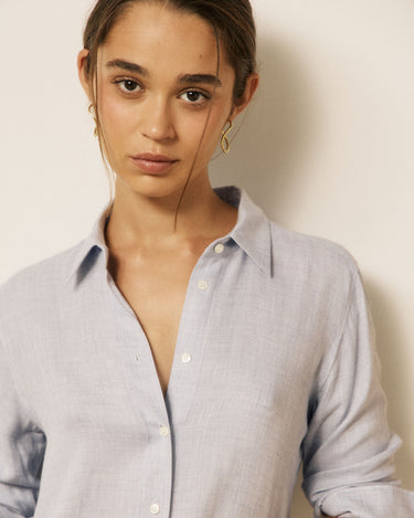 Chemise Hartford Coraz ajustée bleu – vue 2