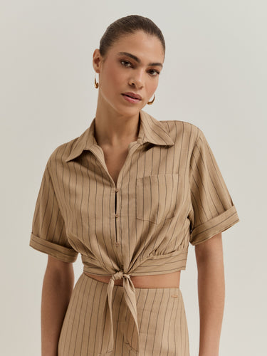 CHEMISE FEMME LP007296 049 BEIGE 049 BEIGE