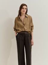 CHEMISE FEMME LP007547 098 CAMEL 098 CAMEL