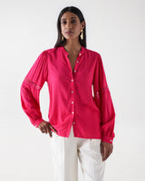 CHEMISE FEMME DENTELLE FUSCHIA FUSCHIA