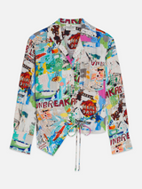 CHEMISE FEMME BASQUIAT LONG MULTI MULTI