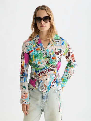 CHEMISE FEMME BASQUIAT LONG MULTI MULTI