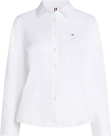 CHEMISE FEMME ESS POPLIN REGULAR BLANC BLANC