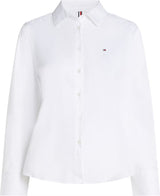 CHEMISE FEMME ESS POPLIN REGULAR BLANC BLANC