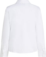 CHEMISE FEMME ESS POPLIN REGULAR BLANC BLANC