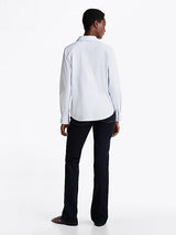 CHEMISE FEMME ESS POPLIN REGULAR CIEL CIEL