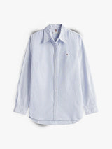 CHEMISE FEMME OXFORD RELAXED BLEU BLEU