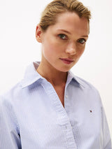 CHEMISE FEMME OXFORD RELAXED BLEU BLEU