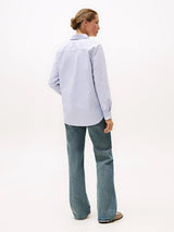 CHEMISE FEMME OXFORD RELAXED BLEU BLEU