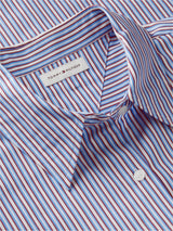 CHEMISE FEMME POPLIN REGULAR BLEU BLEU
