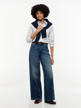 CHEMISE FEMME POPLIN REGULAR ECRU ECRU
