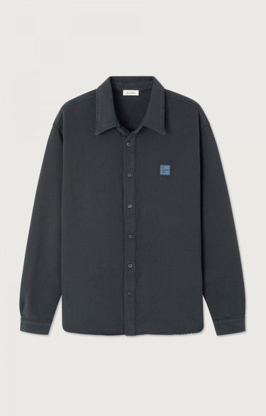 CHEMISE HOMME AMPLE ML NOIR NOIR