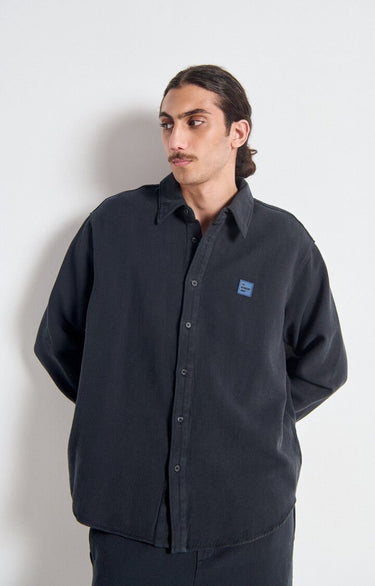 CHEMISE HOMME AMPLE ML NOIR NOIR