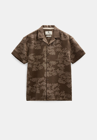 CHEMISE HOMME AKLEANDER MARRON MARRON