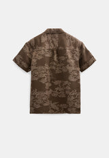 CHEMISE HOMME AKLEANDER MARRON MARRON