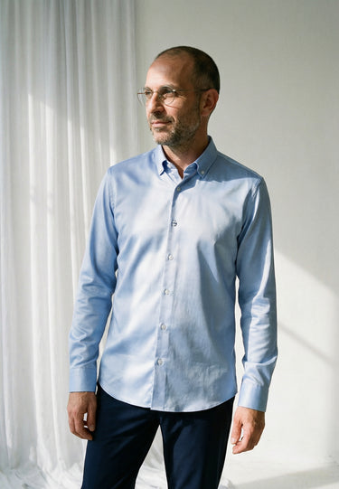 CHEMISE HOMME CAMILLE CIEL CIEL