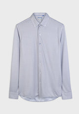 CHEMISE HOMME LOÏC KAKI/BLEU KAKI/BLEU