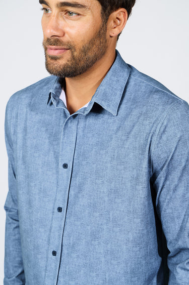 CHEMISE HOMME JEAN ALICULDI BLEU BLEU
