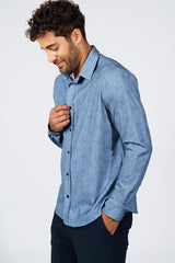 CHEMISE HOMME JEAN ALICULDI BLEU BLEU