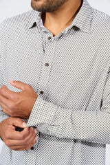 CHEMISE HOMME JEAN MURCIE KAKI KAKI