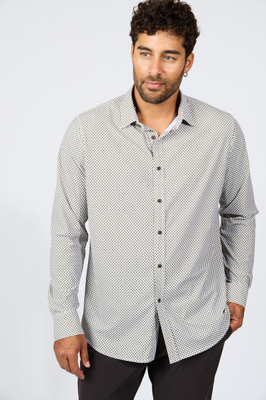 CHEMISE HOMME JEAN MURCIE KAKI KAKI