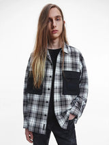 CHEMISE HOMME CONTRAST POCKET CHEC COMBO B COMBO B