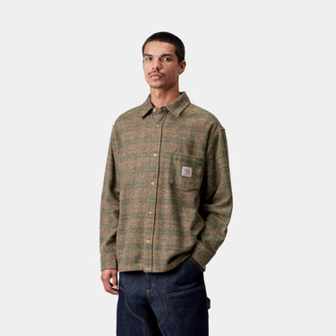 CHEMISE HOMME BAGLEY MARRON MARRON