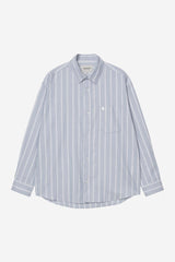 CHEMISE HOMME L/S BEALE BLEU BLEU