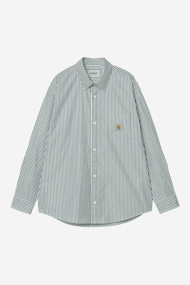 CHEMISE HOMME L/S DALDRY BLEU BLEU