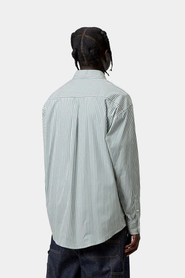 CHEMISE HOMME L/S DALDRY BLEU BLEU