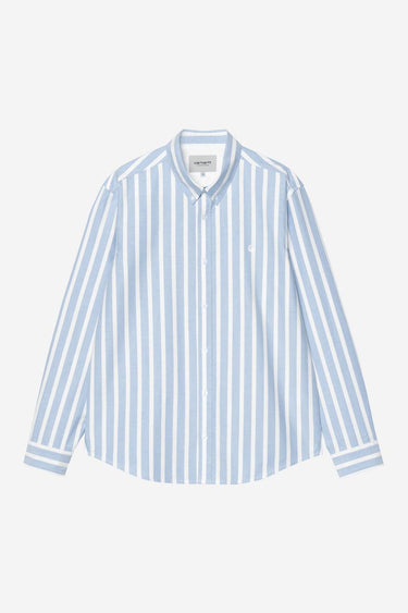 CHEMISE HOMME L/S DEVEN BLEU BLEU