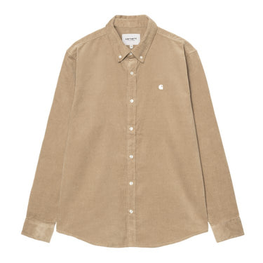 CHEMISE HOMME L/S MADISON TAUPE TAUPE